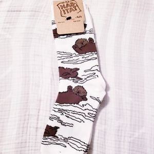 Wild Habitat Floating/ Swimming Otter Socks. NWT.